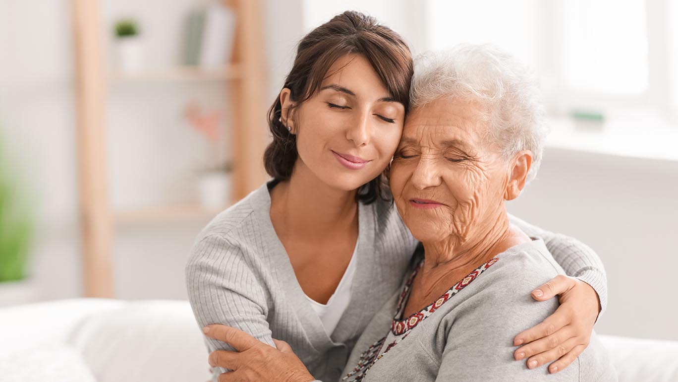 caregiving an aged parent