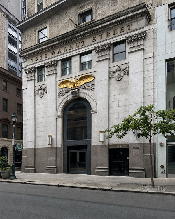 CPA Counseling office at 1518 Walnut Street, Center City Philadelphia, Pennsylvania